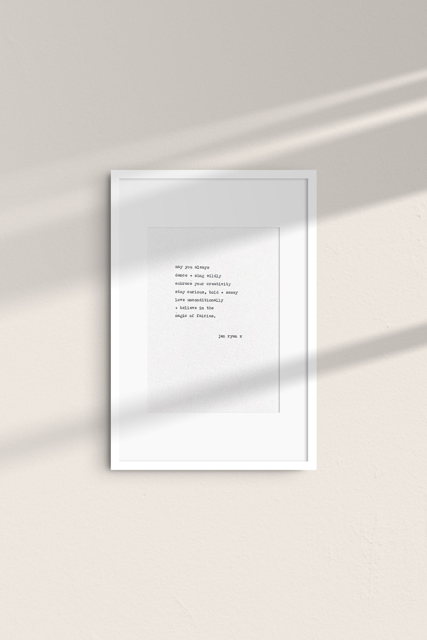 Wild Words by Jen Ryan,  'Fairies + Things'