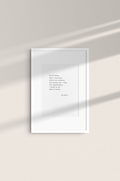 Wild Words by Jen Ryan,  'Fairies + Things'