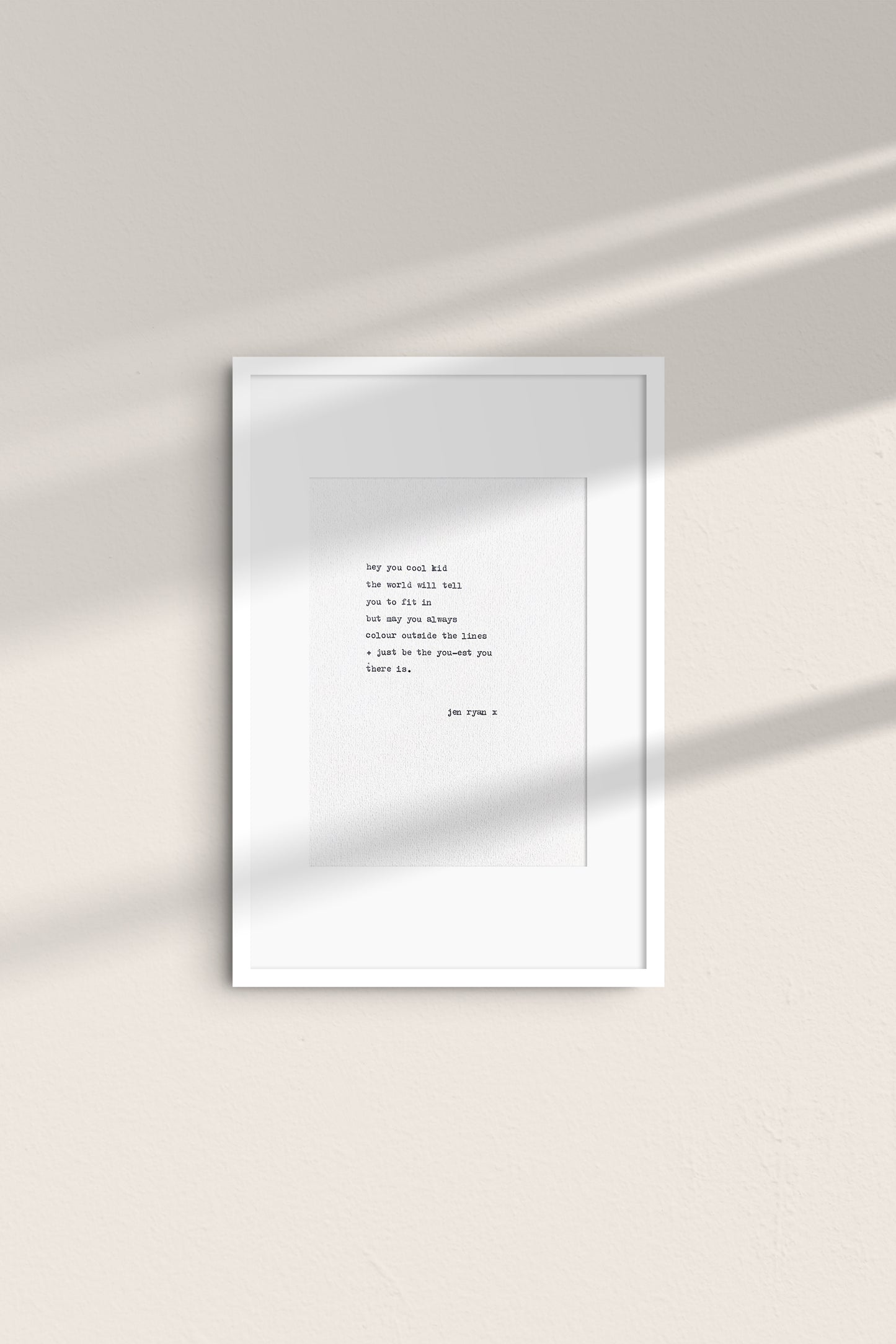 Wild Words by Jen Ryan,  'Cool Kid'
