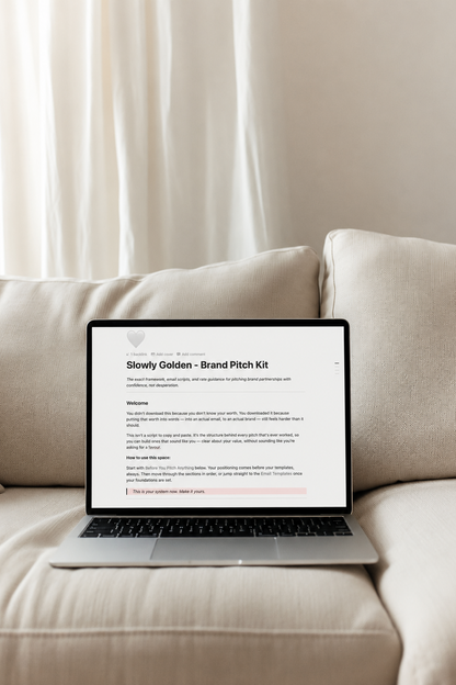 The Brand Pitch Kit