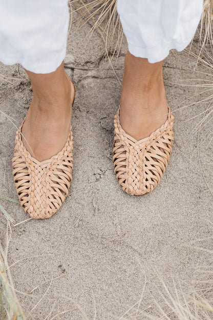Bohzali Santorini Mules Tan