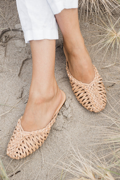 Bohzali Santorini Mules Tan