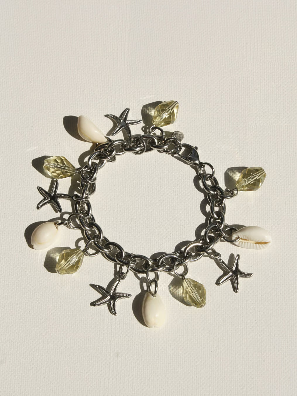 Sasha Made It Topaz Silver Bracelet