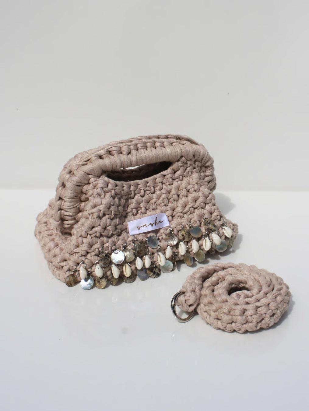 Sasha Made It Buttermilk Clutch Large