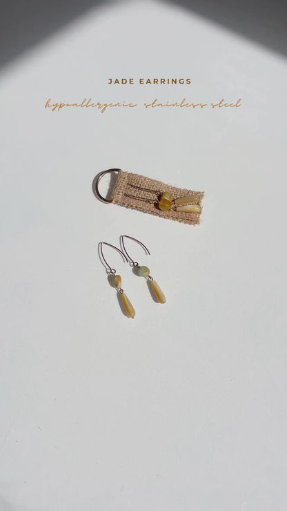 Sasha Made It Jade Earrings