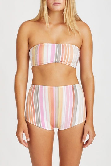 Zulu & Zephyr Watercolour Stripe Reversible Bandeau