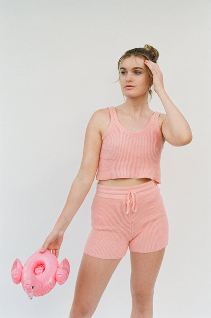 Slowly Golden Pamela Short Pink