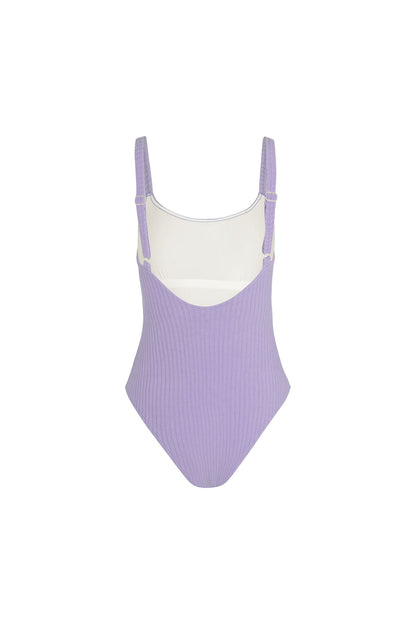 Zulu & Zephyr Lilac Cord Towelling One Piece