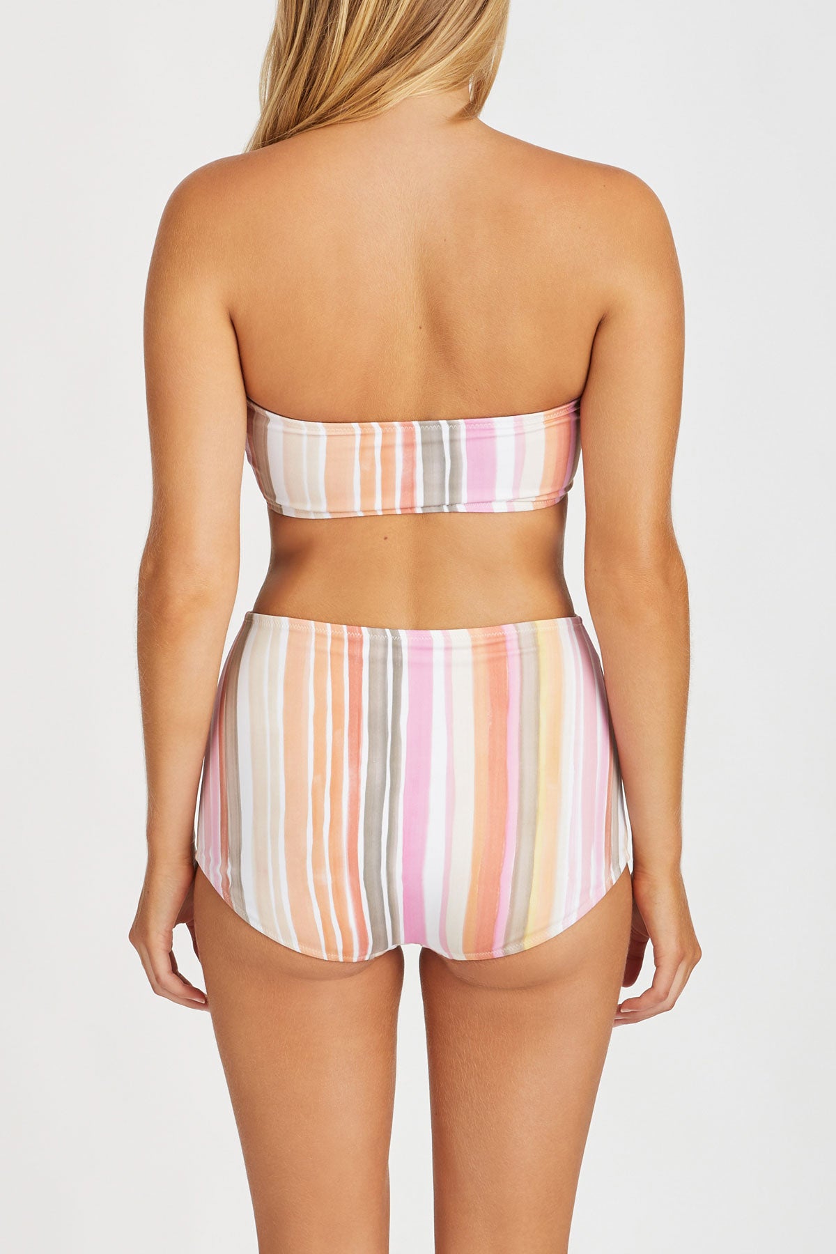 Zulu & Zephyr Watercolour Stripe Reversible Clean Boy Short